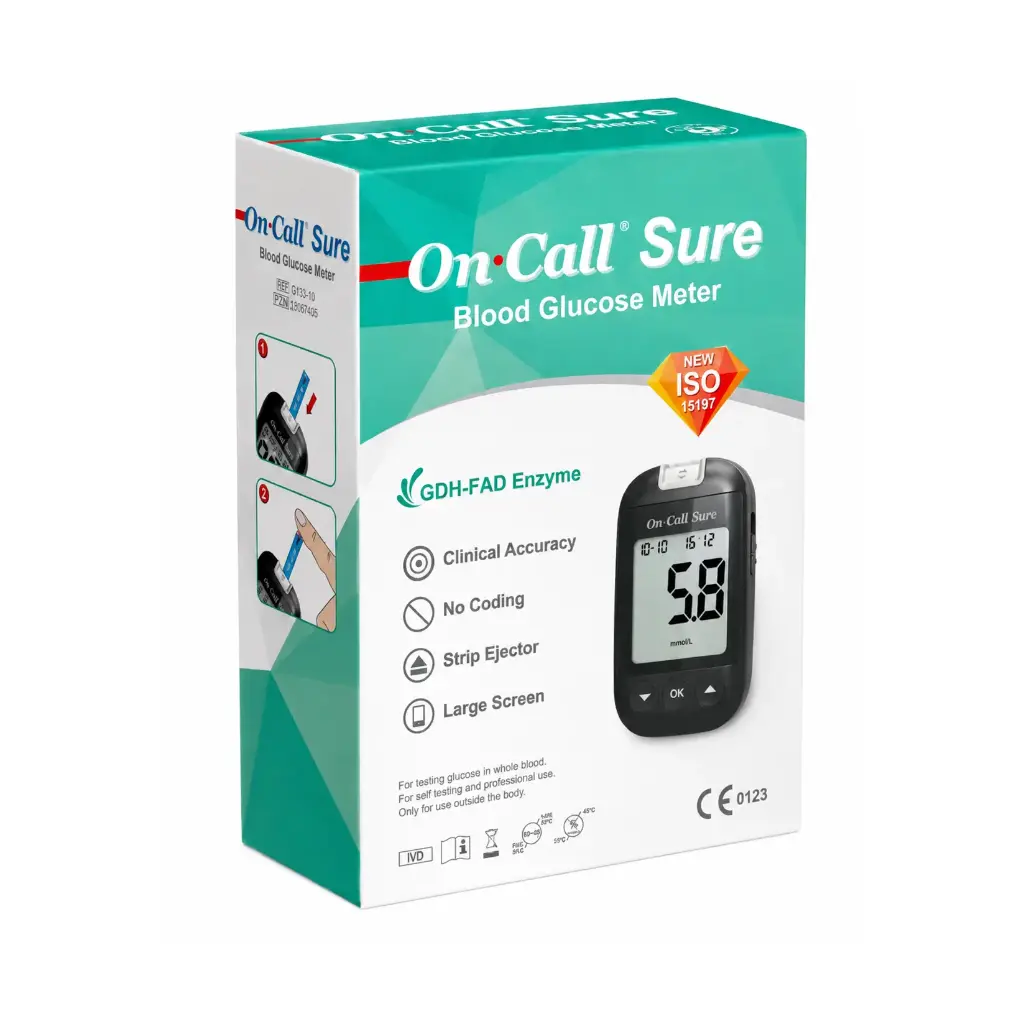 Máy đo đường huyết [On Call® Sure Blood Glucose Monitoring System]