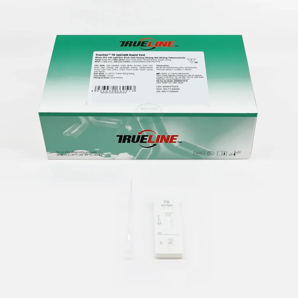TB IgG/IgM Rapid Test (Hộp 30 Test)