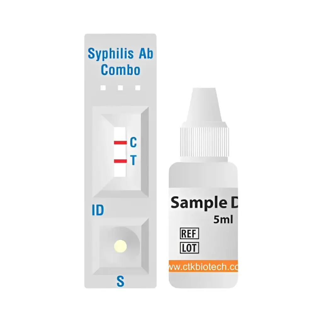 Que thử xét nghiệm định tính kháng thể kháng Syphilis (OnSite Syphilis Ab Combo Rapid Test)