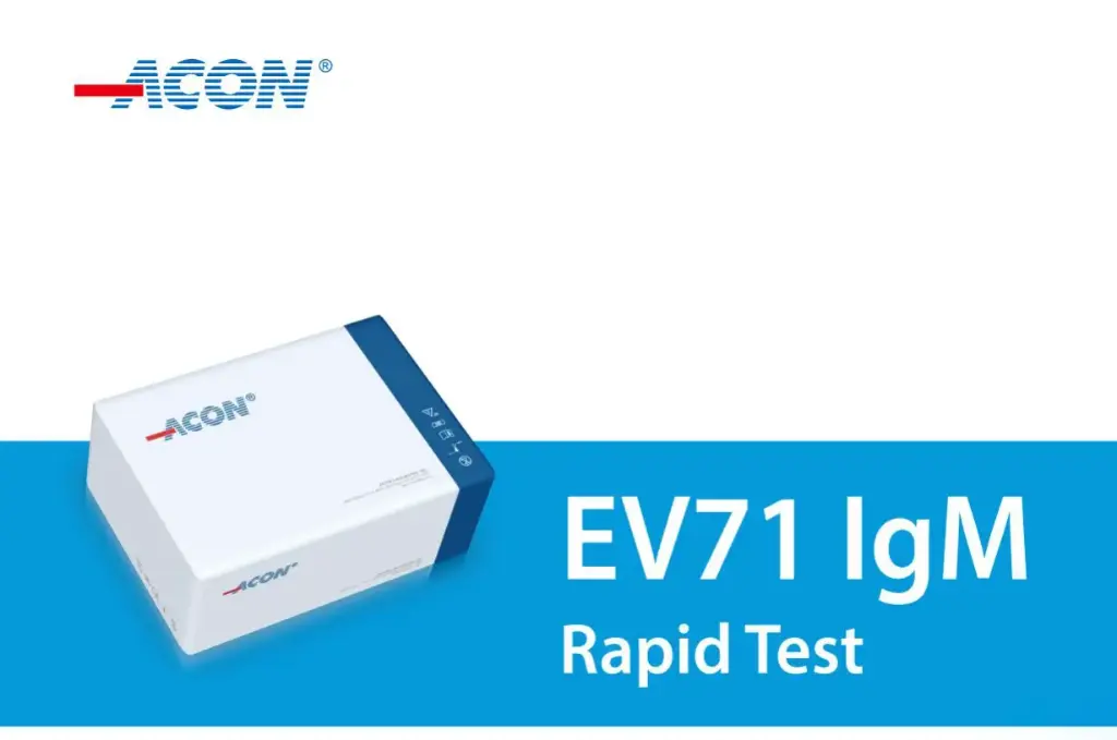 Khay thử xét nghiệm định tính kháng thể IgM kháng Enterovirus 71 (Flowflex™ EV71 IgM Rapid Test) (Hộp 25 test)