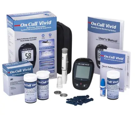 Máy đo đường huyết (Oncall Vivid Blood Glucose Meter)