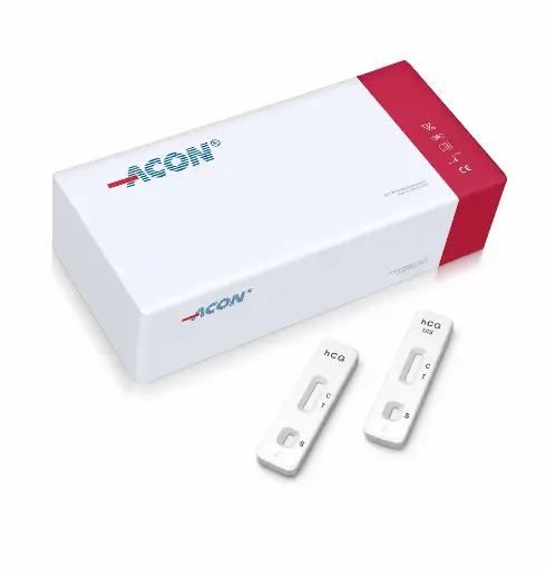 [L031-20111] Que thử phát hiện định tính hCG [ACON® hCG Pregnancy Rapid Test Strip (Urine)] (Hộp 50)