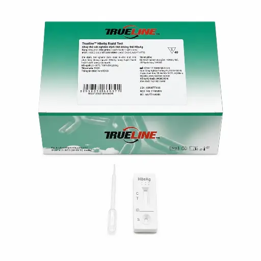 [IHBEG-302] Khay thử xét nghiệm định tính kháng nguyên HBeAg [Trueline™ HBeAg Rapid Test] (Hộp 40)