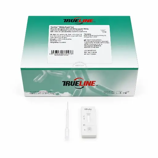 [IHBSG-302] Khay thử xét nghiệm định tính kháng nguyên HBsAg [Trueline™ HBsAg Rapid Test] (Hộp 40)