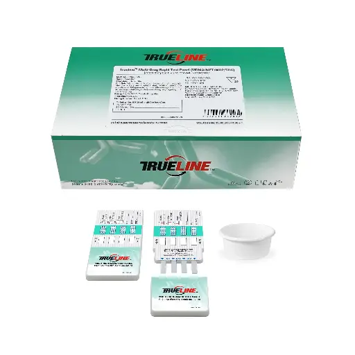 Trueline™ Multi-Drug Rapid Test Panel (MDMA/MET/MOP/THC) (Hộp 5 Test)