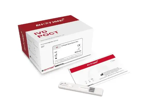 [BT2212] Thuốc thử xét nghiệm định lượng E2 [Biotime™ E2 Rapid Quantitative Test] (Hộp 25)