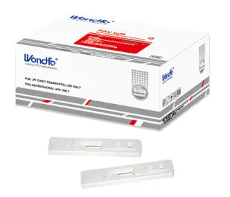 [W072-C] Định tính phát hiện kháng thể IgM kháng virus viêm gan E (HEV) trong huyết thanh hoặc huyết tương người nhằm hỗ trợ chuẩn đoán lây nhiễm HEV (Diagnostic Kit for IgM Antibody to Hepatitis E Virus (Colloidal Gold) (Box 25)