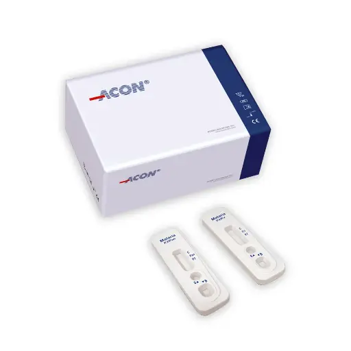 [L031-10911] Khay thử xét nghiệm định tính kháng nguyên Malaria P.f/Pan [ACON® Malaria P.f/Pan Antigen Rapid Test Cassette (Whole Blood)]