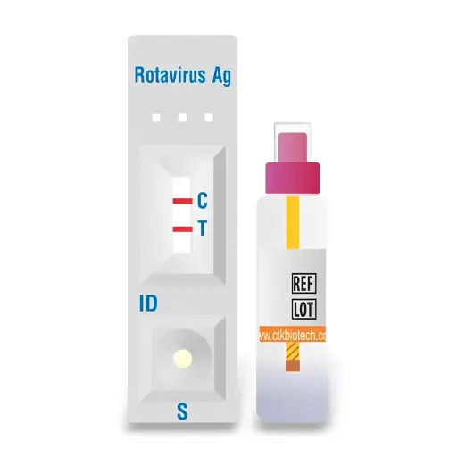[R0194C] Khay thử xét nghiệm định tính kháng nguyên Rotavirus [OnSite® Rotavirus Ag Rapid Test] (Box 25)